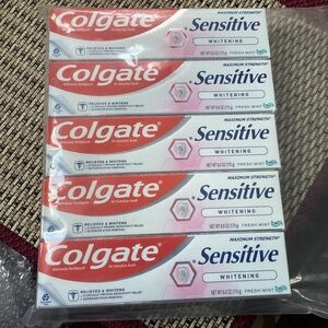 Colgate Sensitive Fresh Mint Gel Toothpaste Bundle